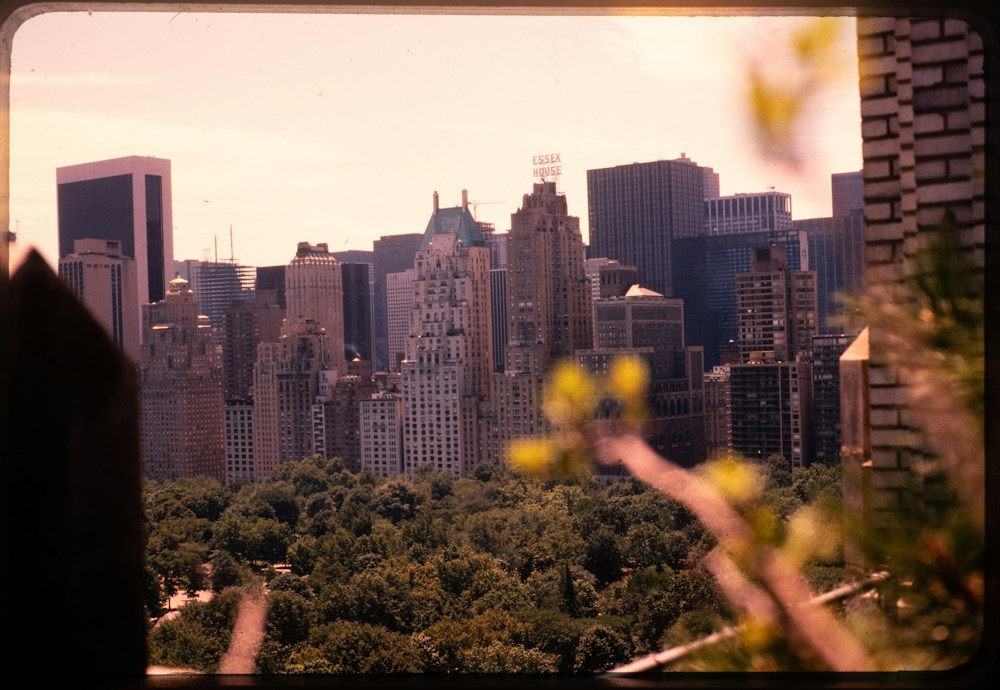 Panorama de Manhattan em Nova York, nos Estados Unidos